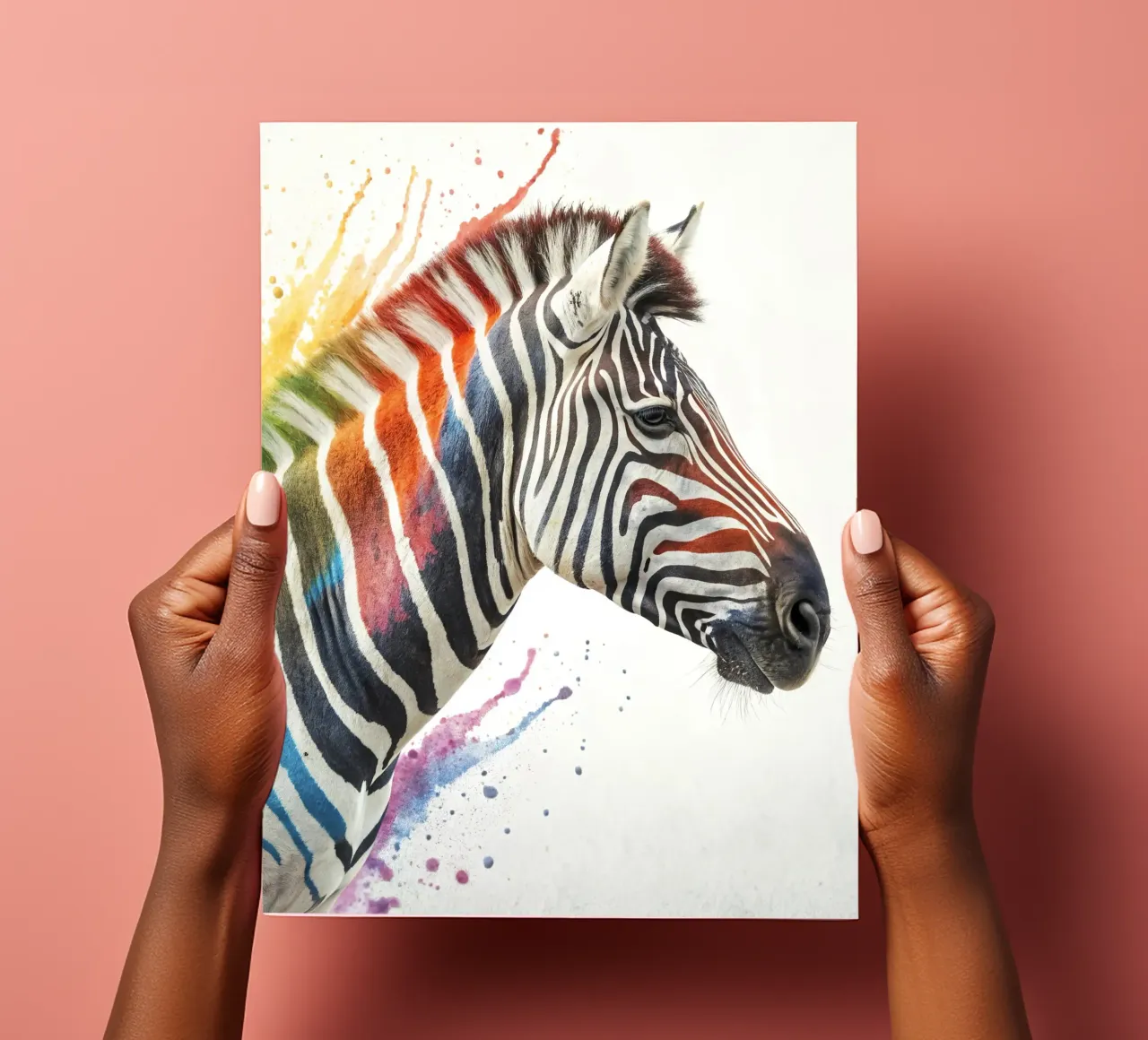 Das Zebra Stickerbogen von 🎁 ARTVI-SHOP