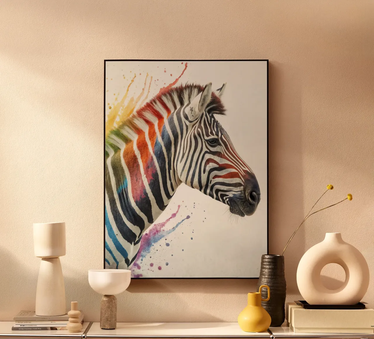 La zebra plexiglass da 🎁 NOBELART