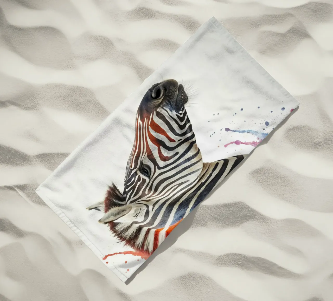 La zebra telo mare da 🎁 ARTVI-SHOP