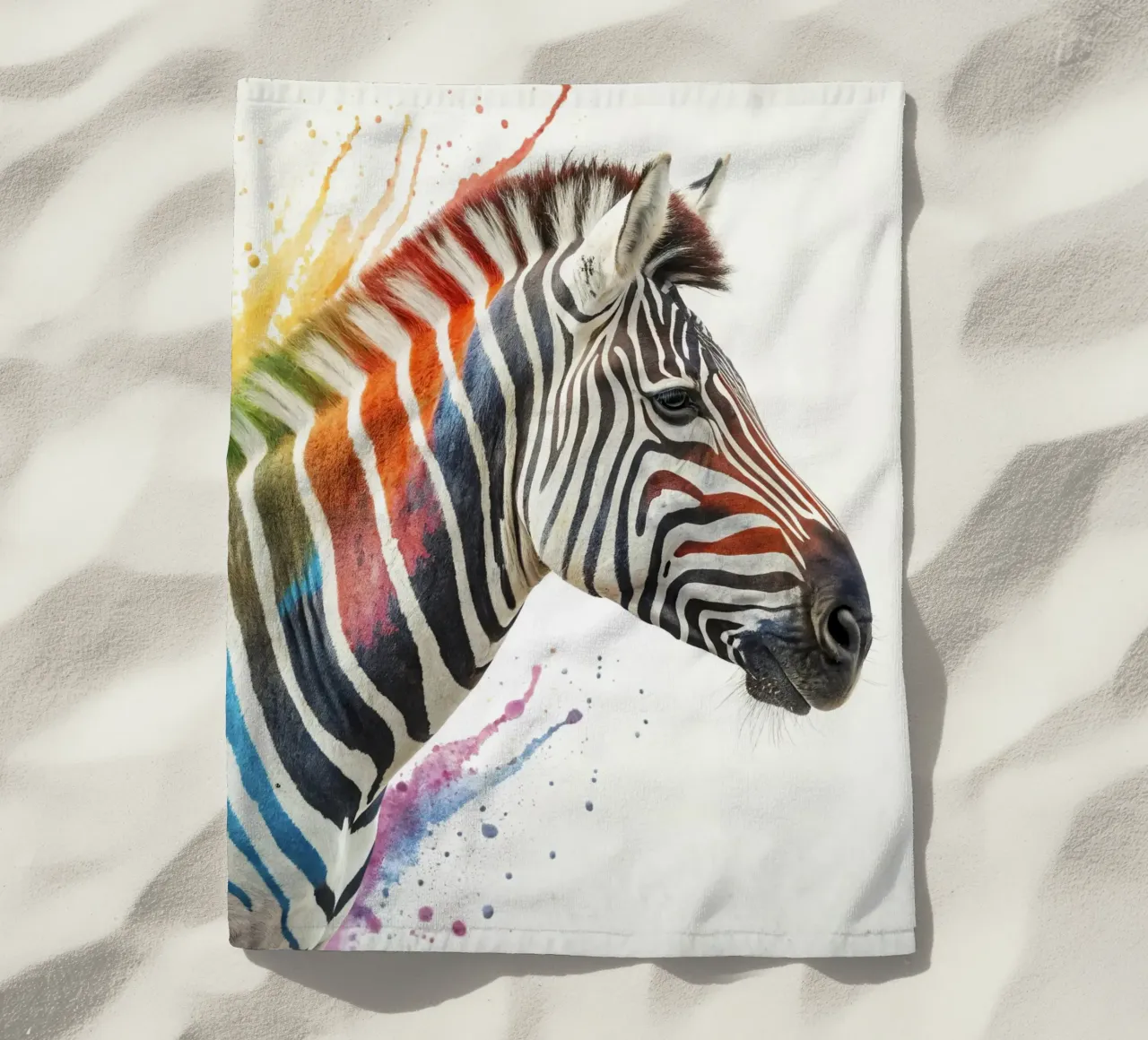 La zebra telo mare da 🎁 ARTVI-SHOP