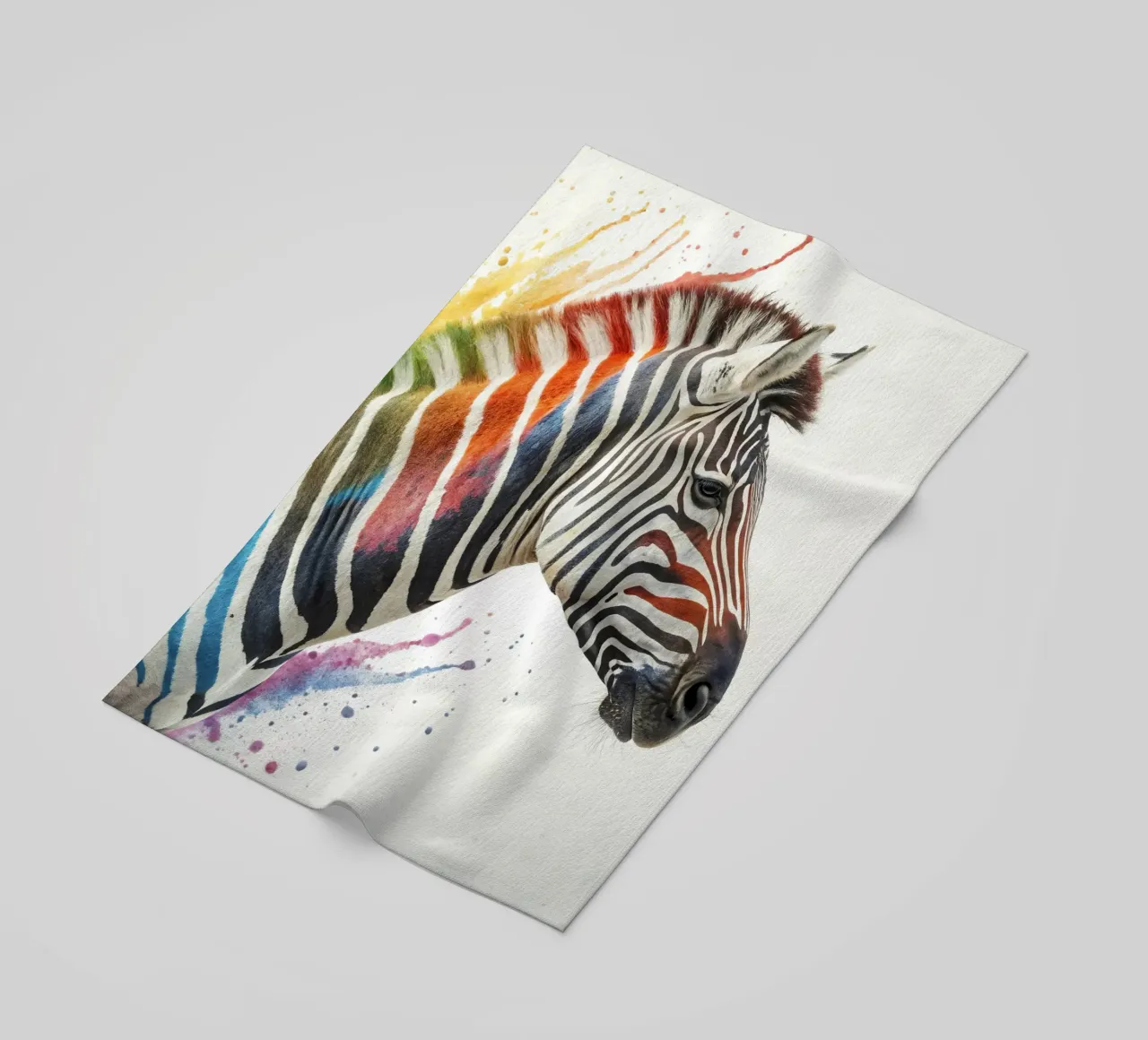 La zebra telo mare da 🎁 ARTVI-SHOP