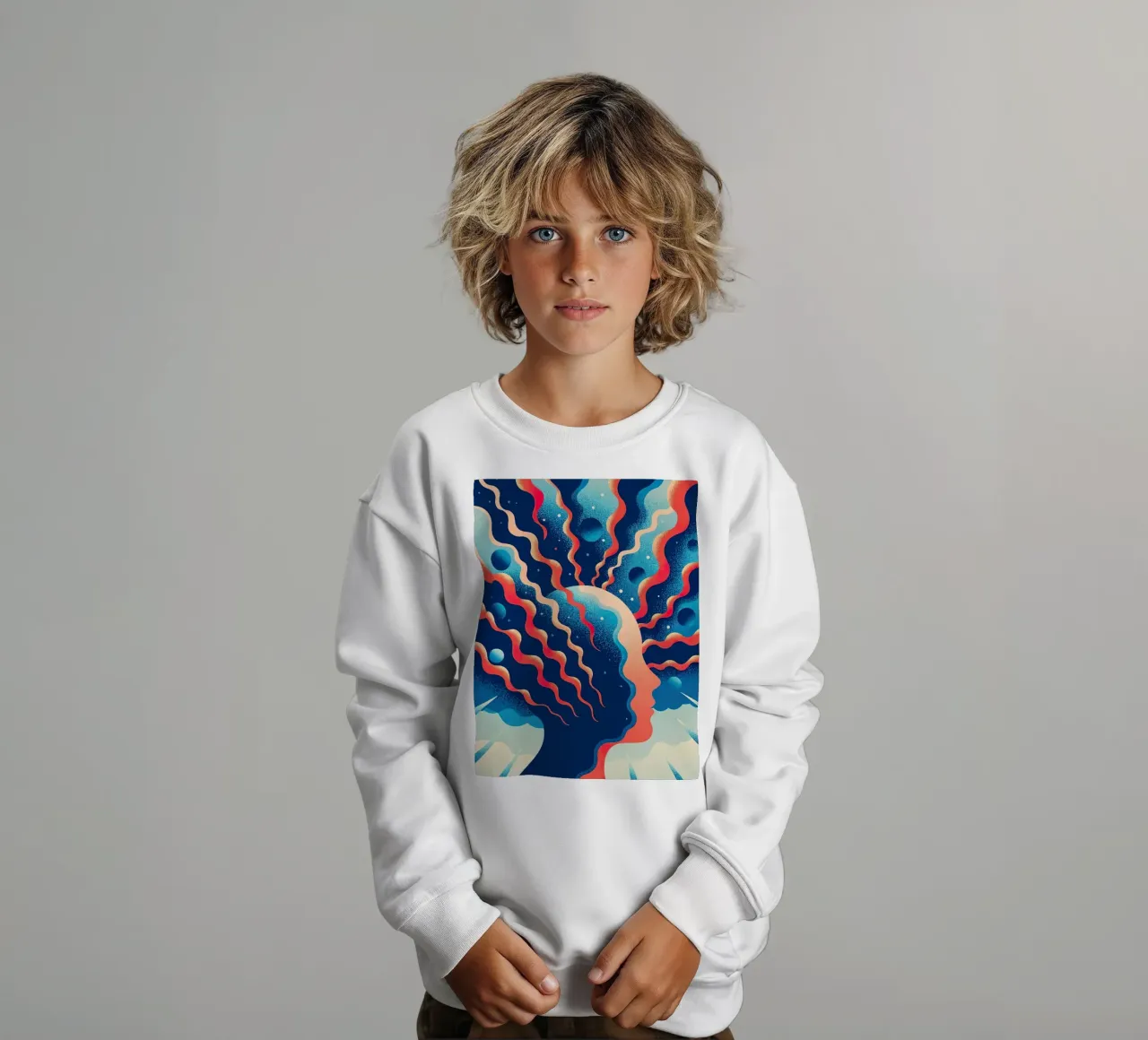 Nebula felpa bambino da ARTVI-SHOP