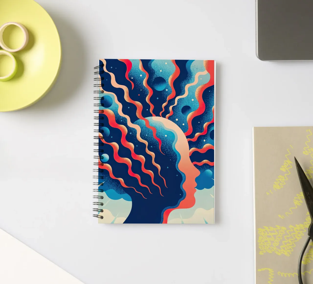 Nebulosa cuaderno de espiral de 🎁 ARTVI-SHOP