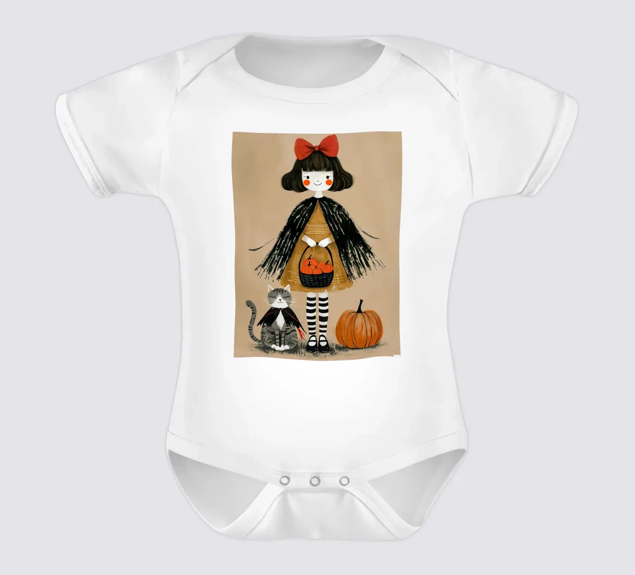 halloween short-sleeve baby romper by 🎁 ARTVI-SHOP