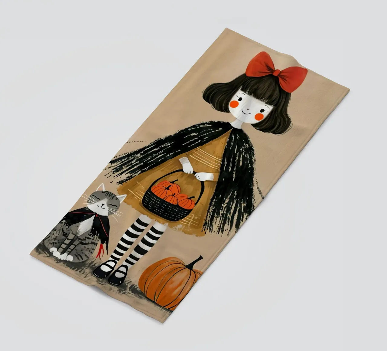 halloween beach towel by 🎁 ARTVI-SHOP