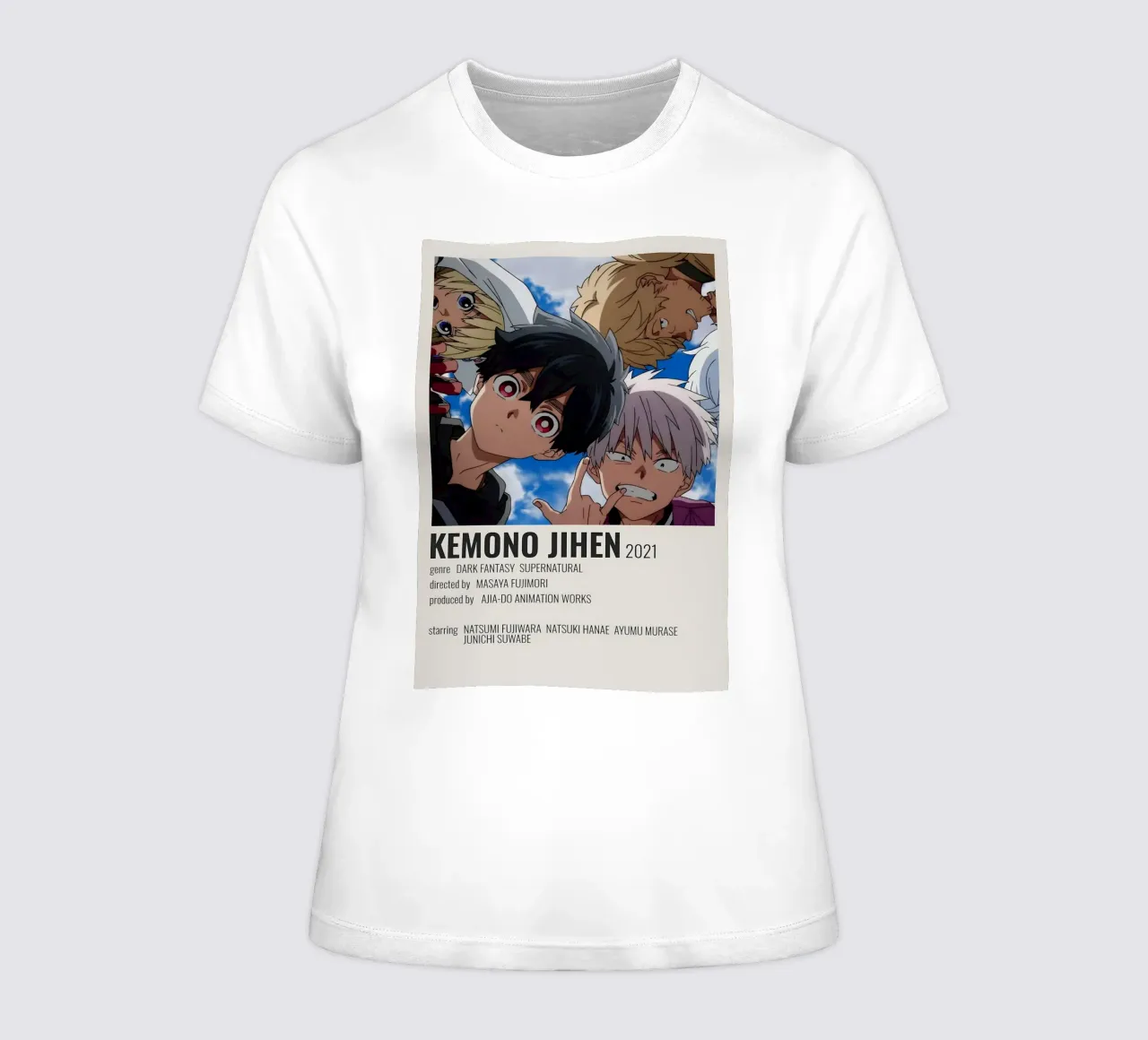 KEMONO JIHEN  2021 t-shirt da donna da Totoya