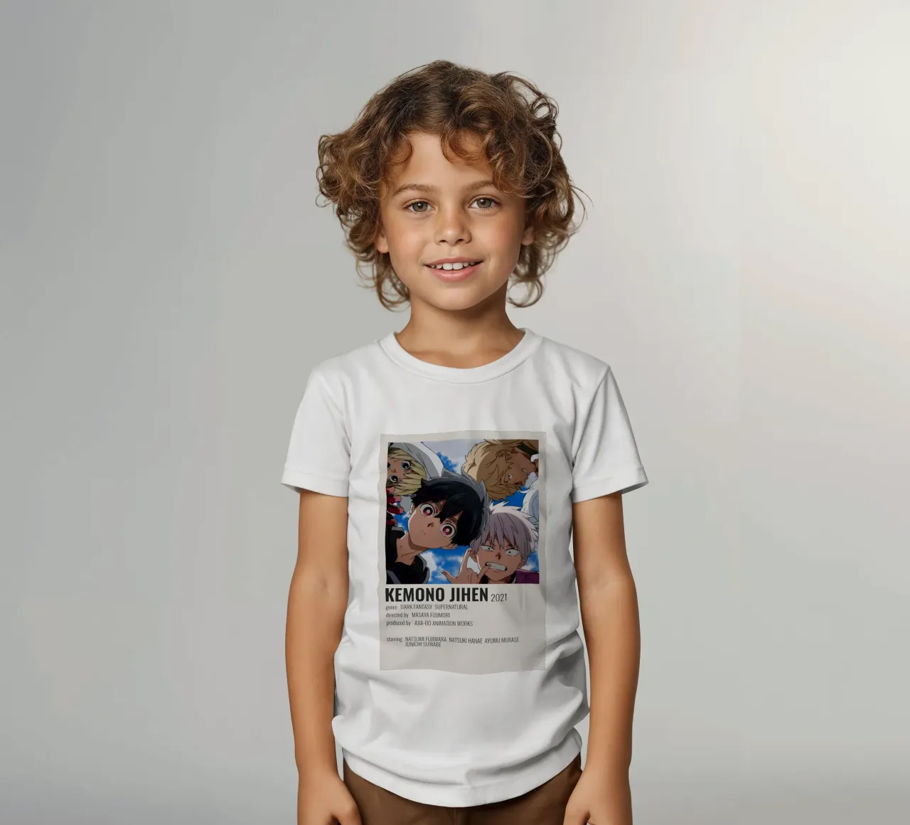 KEMONO JIHEN  2021 t-shirt bambini da Totoya