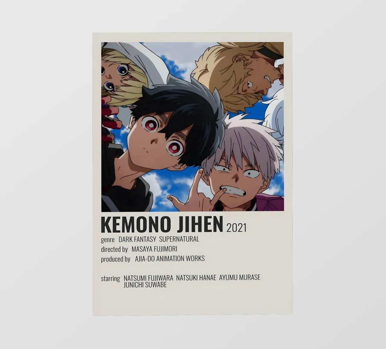 KEMONO JIHEN  2021 telo in pvc da Totoya