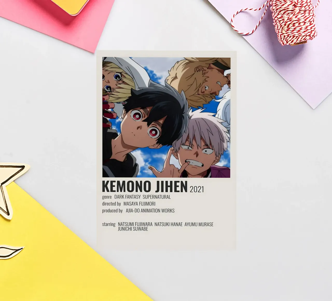 KEMONO JIHEN  2021 adesivo da Totoya