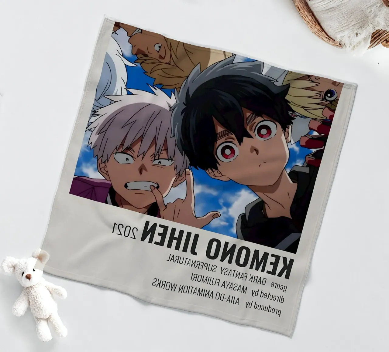 KEMONO JIHEN  2021 coperta in pile da Totoya