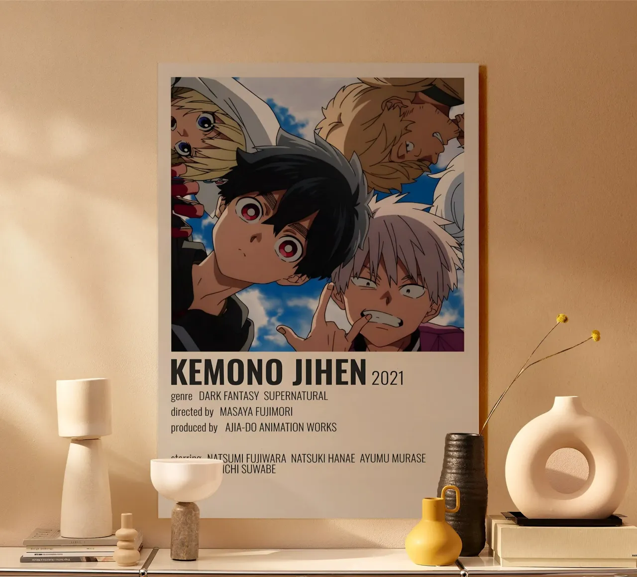 KEMONO JIHEN  2021 alluminio dibond da Totoya