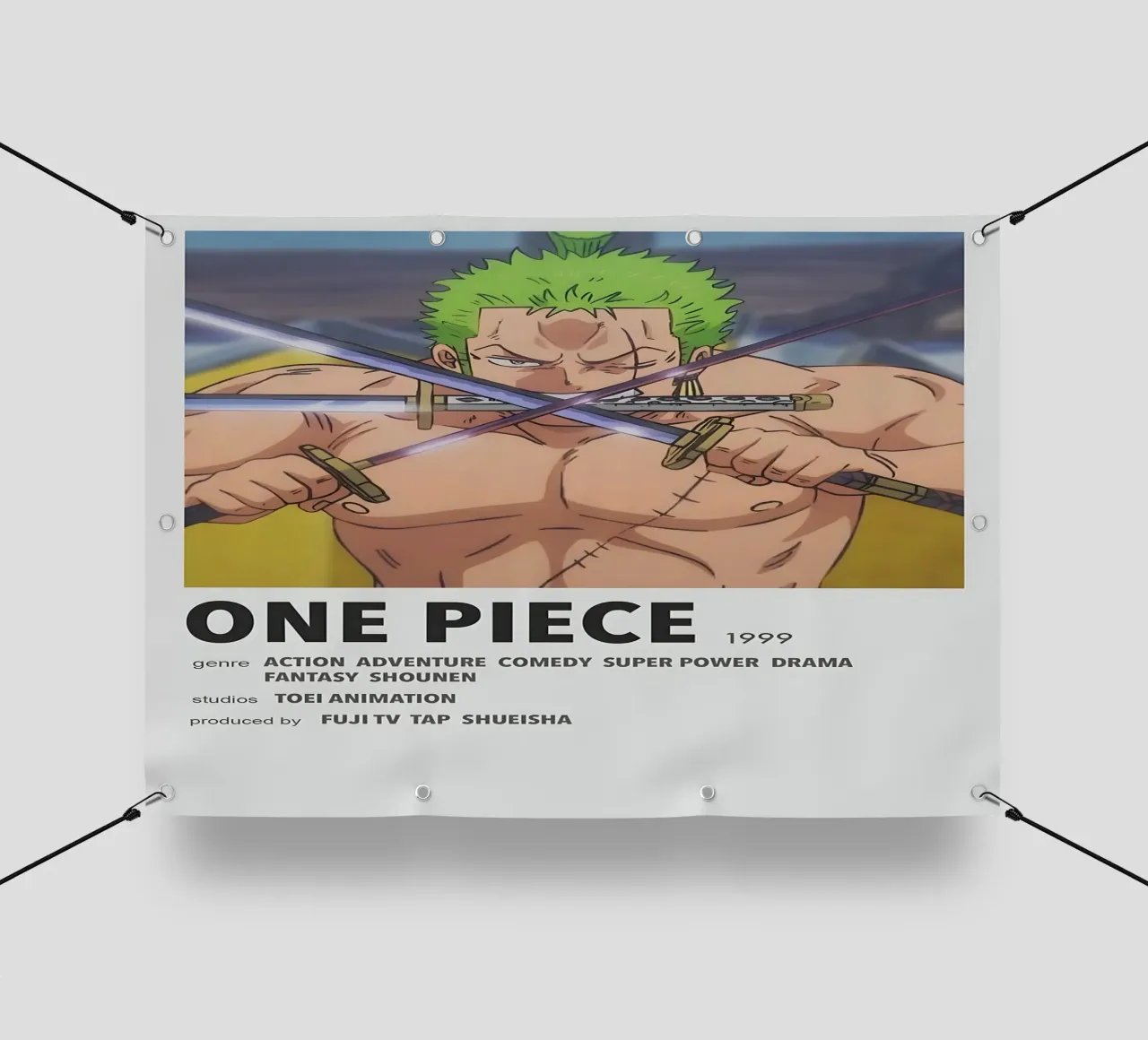 ONE PIECE 1999 telo in pvc da Totoya