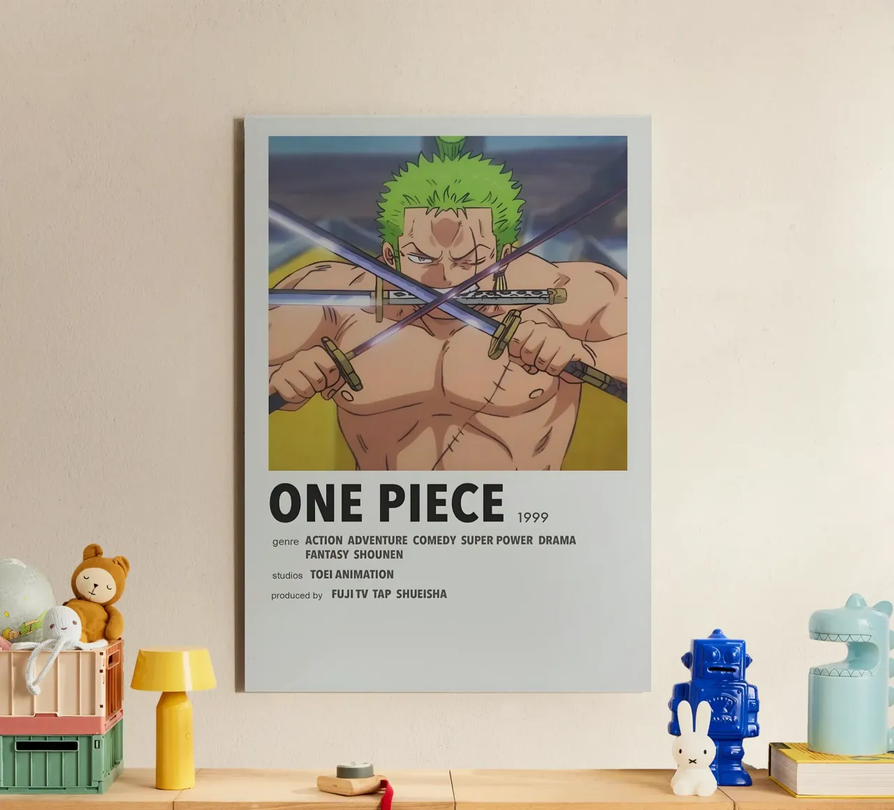 ONE PIECE 1999 alluminio dibond da Totoya