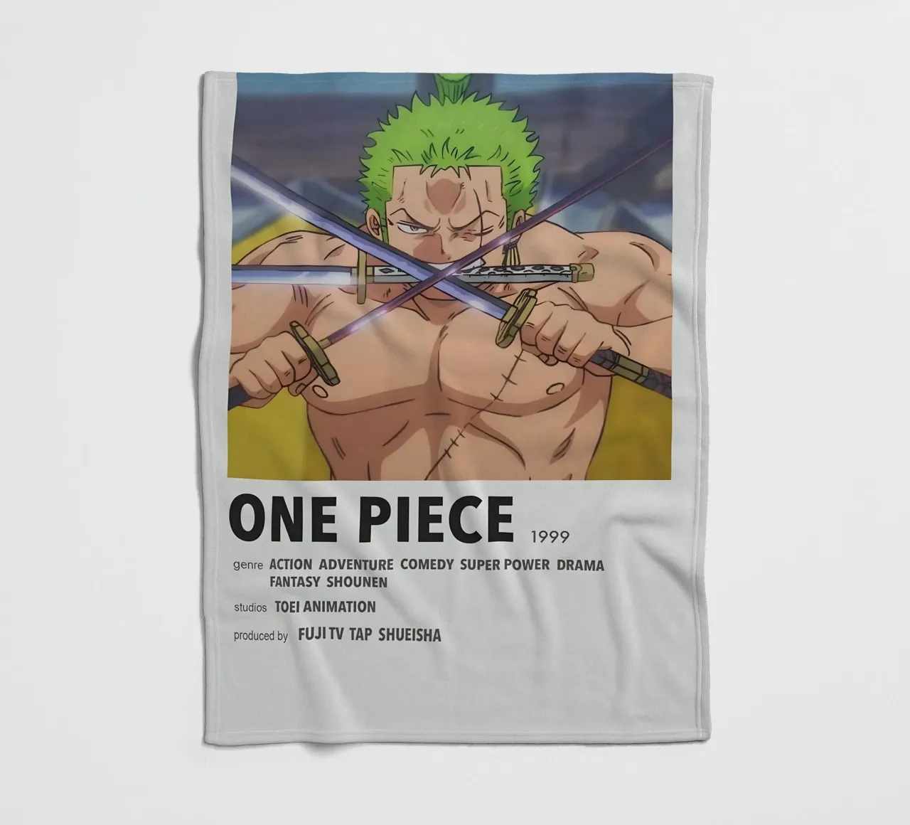 ONE PIECE 1999 coperta in pile da Totoya