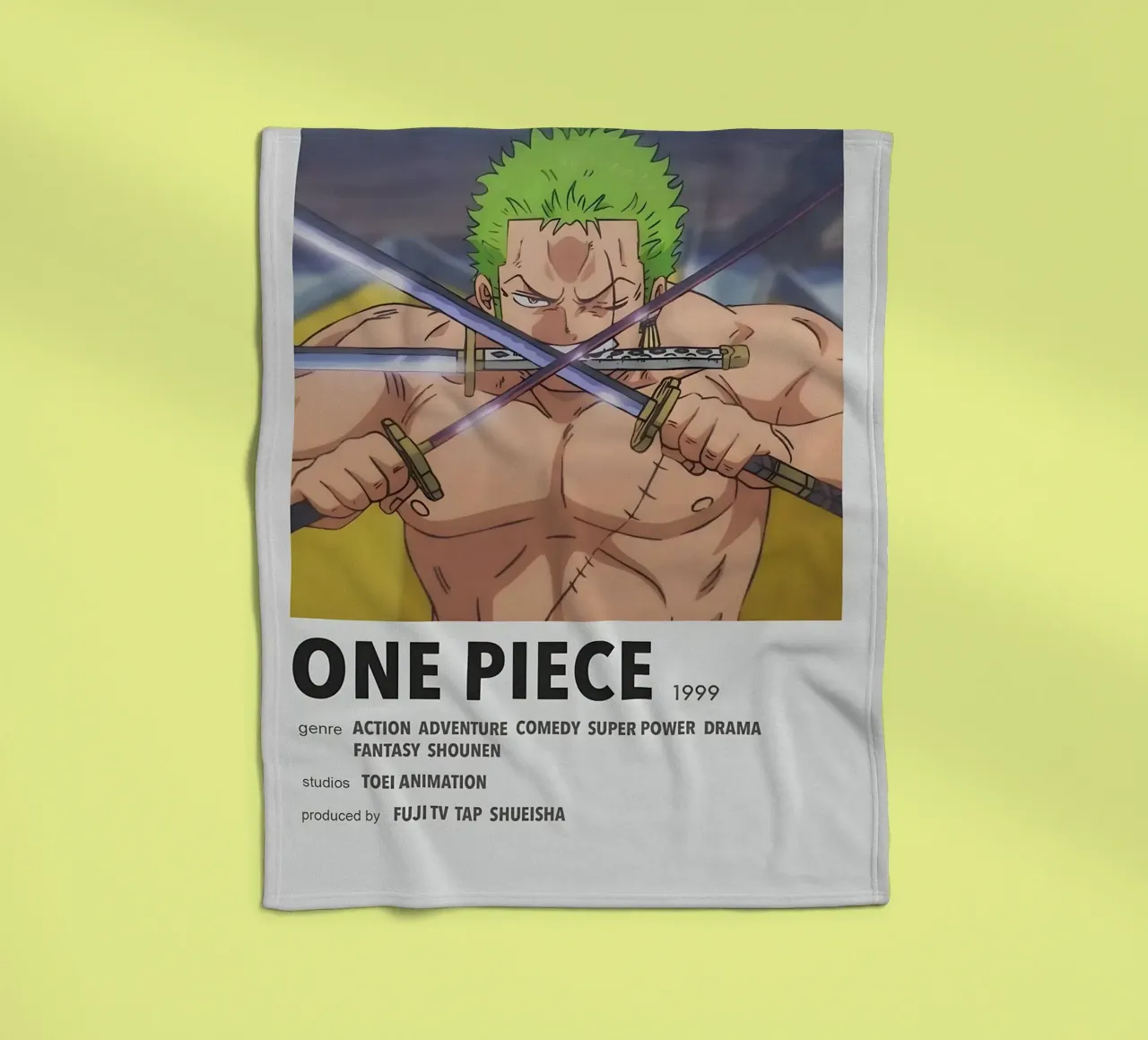 ONE PIECE 1999 coperta in pile da Totoya