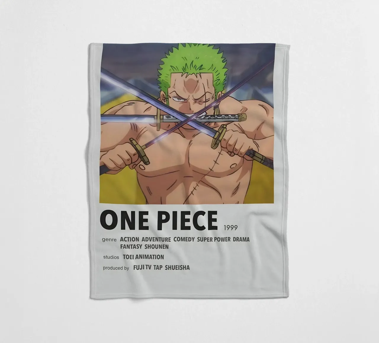ONE PIECE 1999 coperta in pile da Totoya