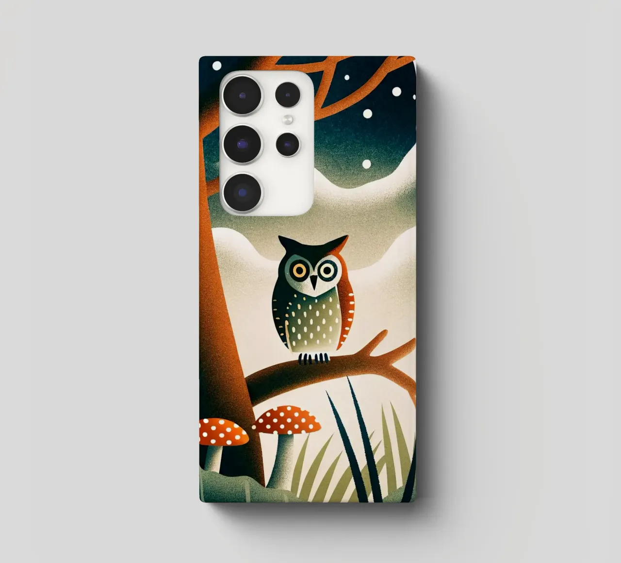 the owl Samsung Hülle von 🐹 BABY ART PRINTS