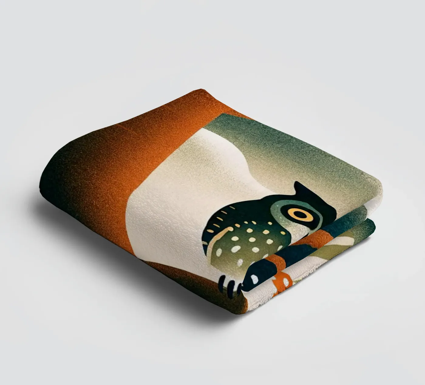 the owl Handtuch von 🐹 BABY ART PRINTS