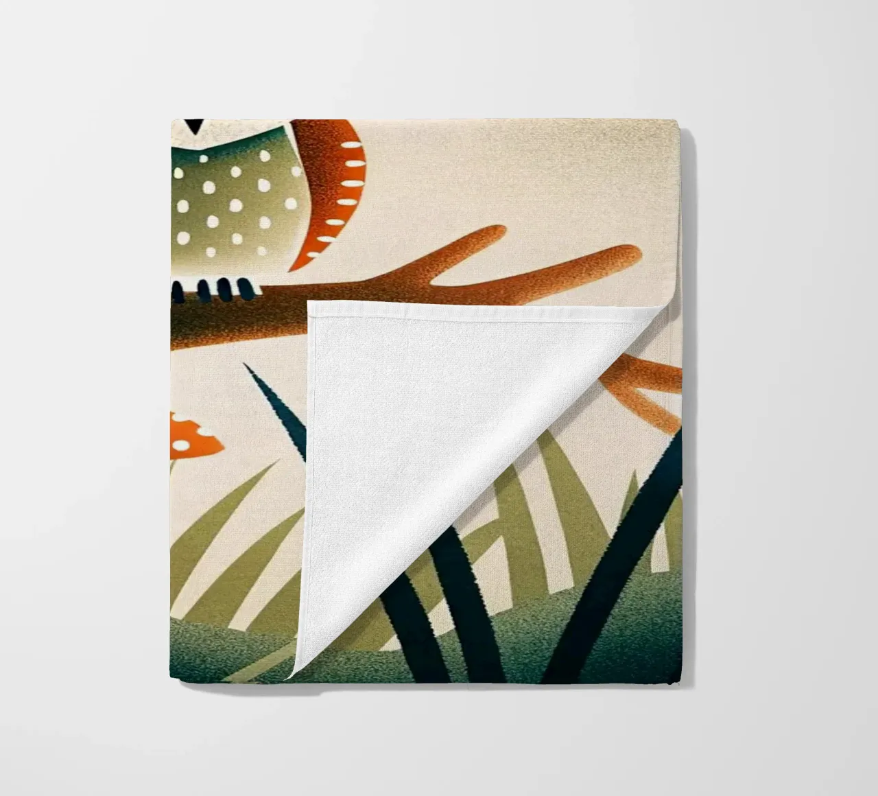 die Eule Strandtuch von 🐹 BABY ART PRINTS