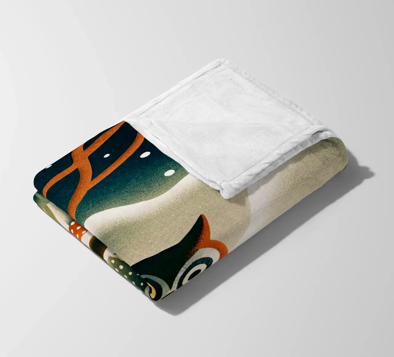 die Eule Fleecedecke von 🐹 BABY ART PRINTS