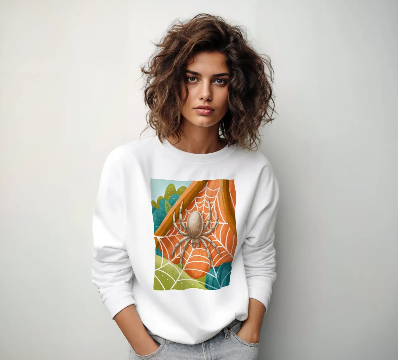 Il ragnetto felpa da BABY ART PRINTS