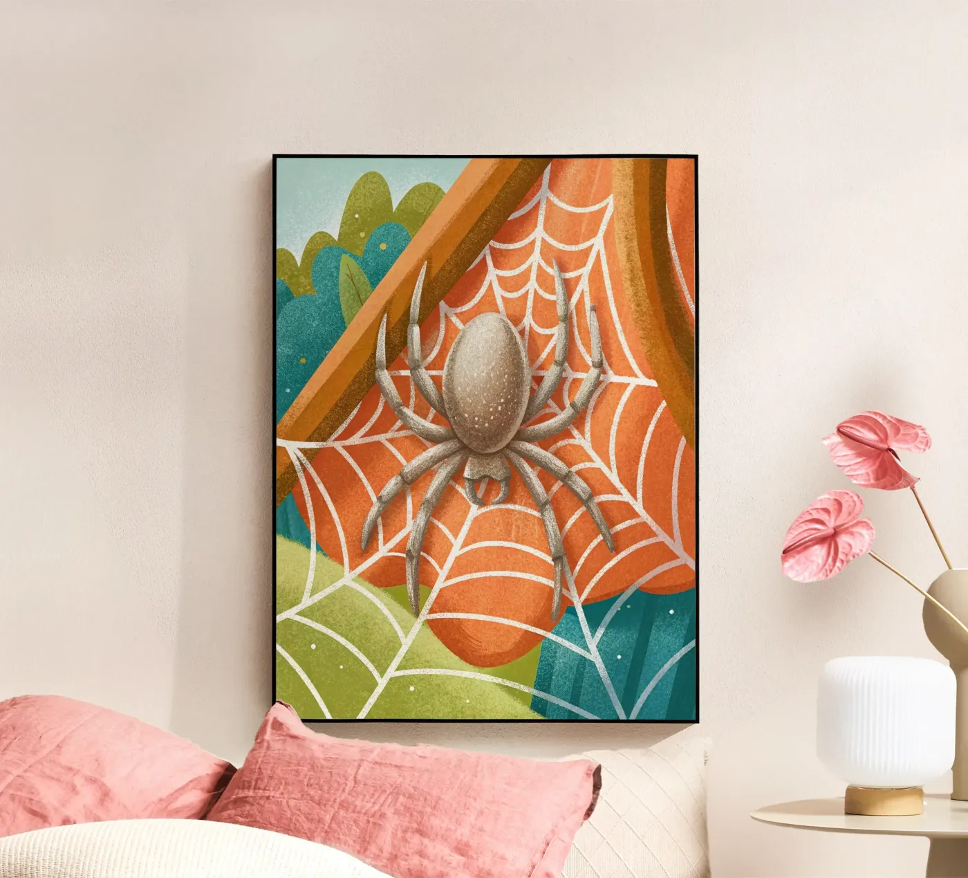 Die kleine Spinne Acryl-Glas von 🐹 BABY ART PRINTS