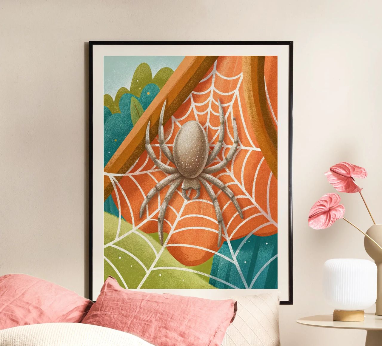 La petite araignée poster de BABY ART PRINTS