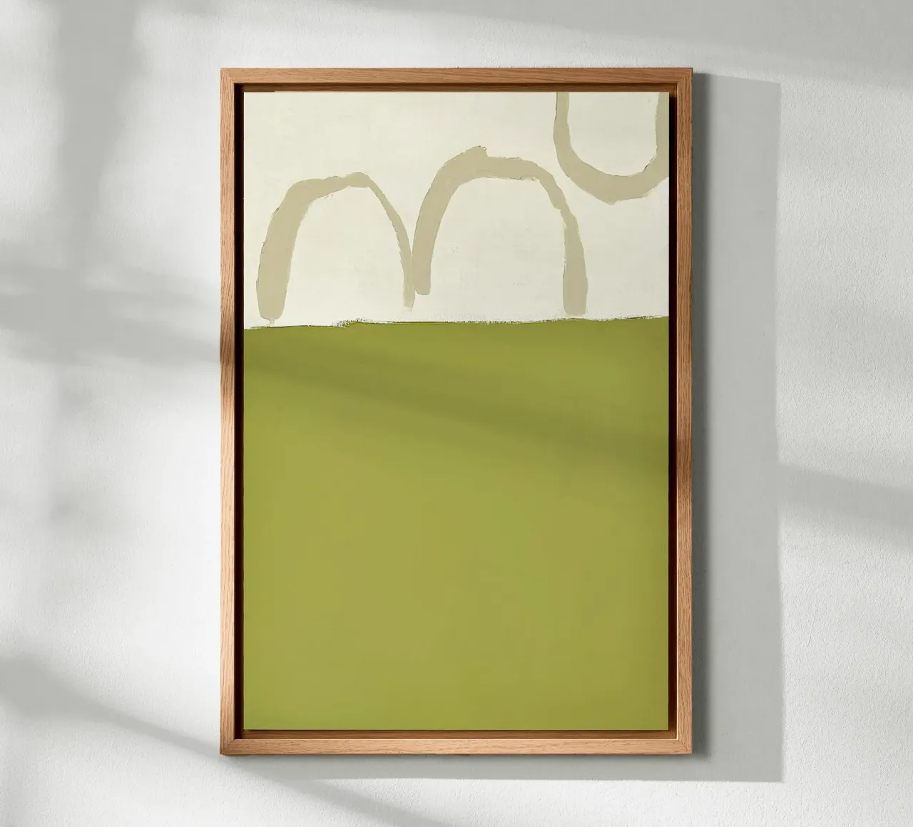 modern arc no3 tela con Cornice a cassetta da Andrea Reichhart Art
