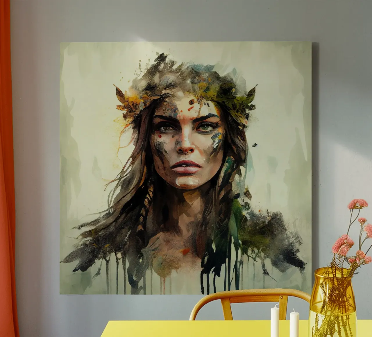 Powerful Druid canvas by Chromatic Fusion Studio