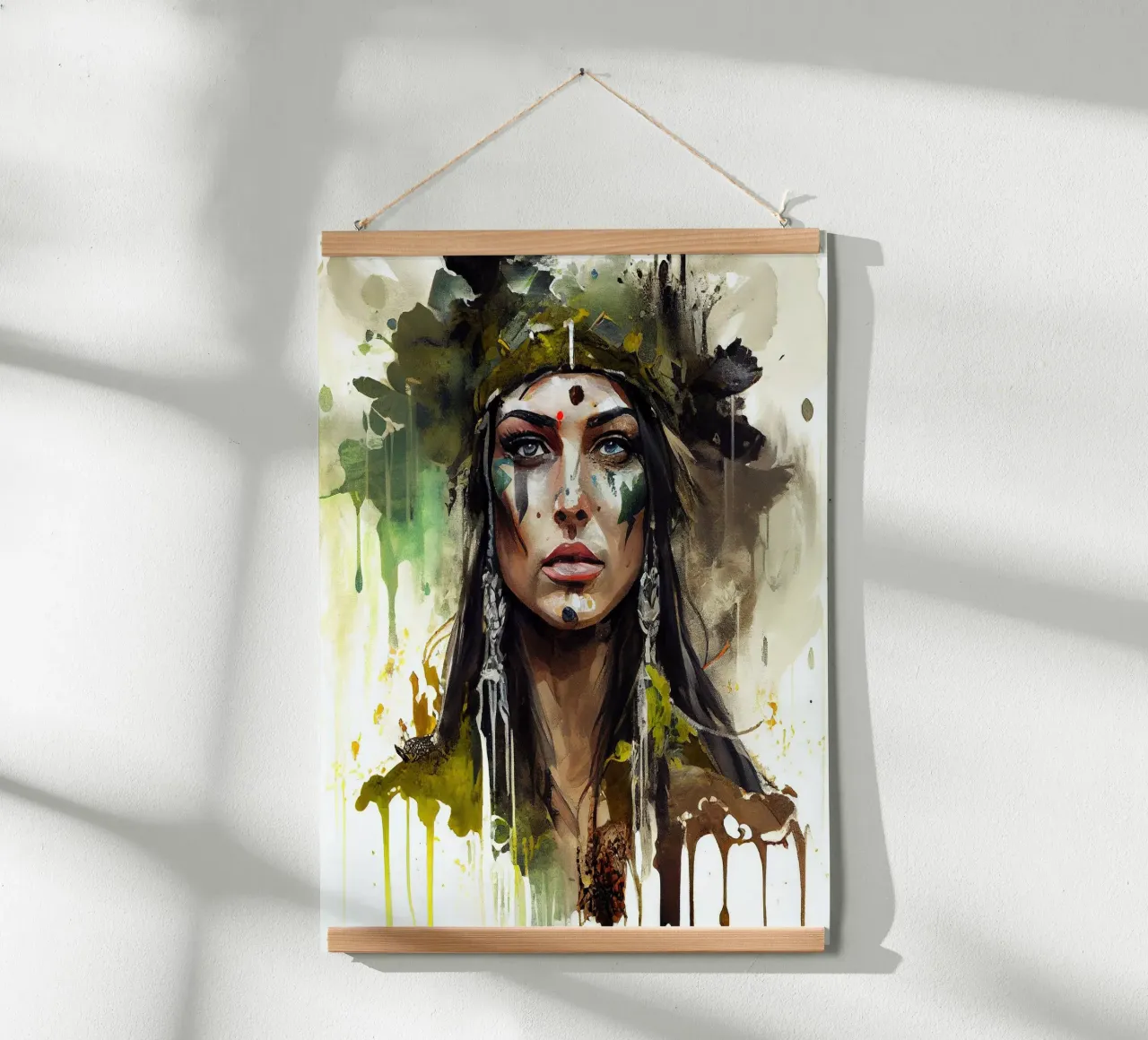 Druida poderoso poster de Chromatic Fusion Studio