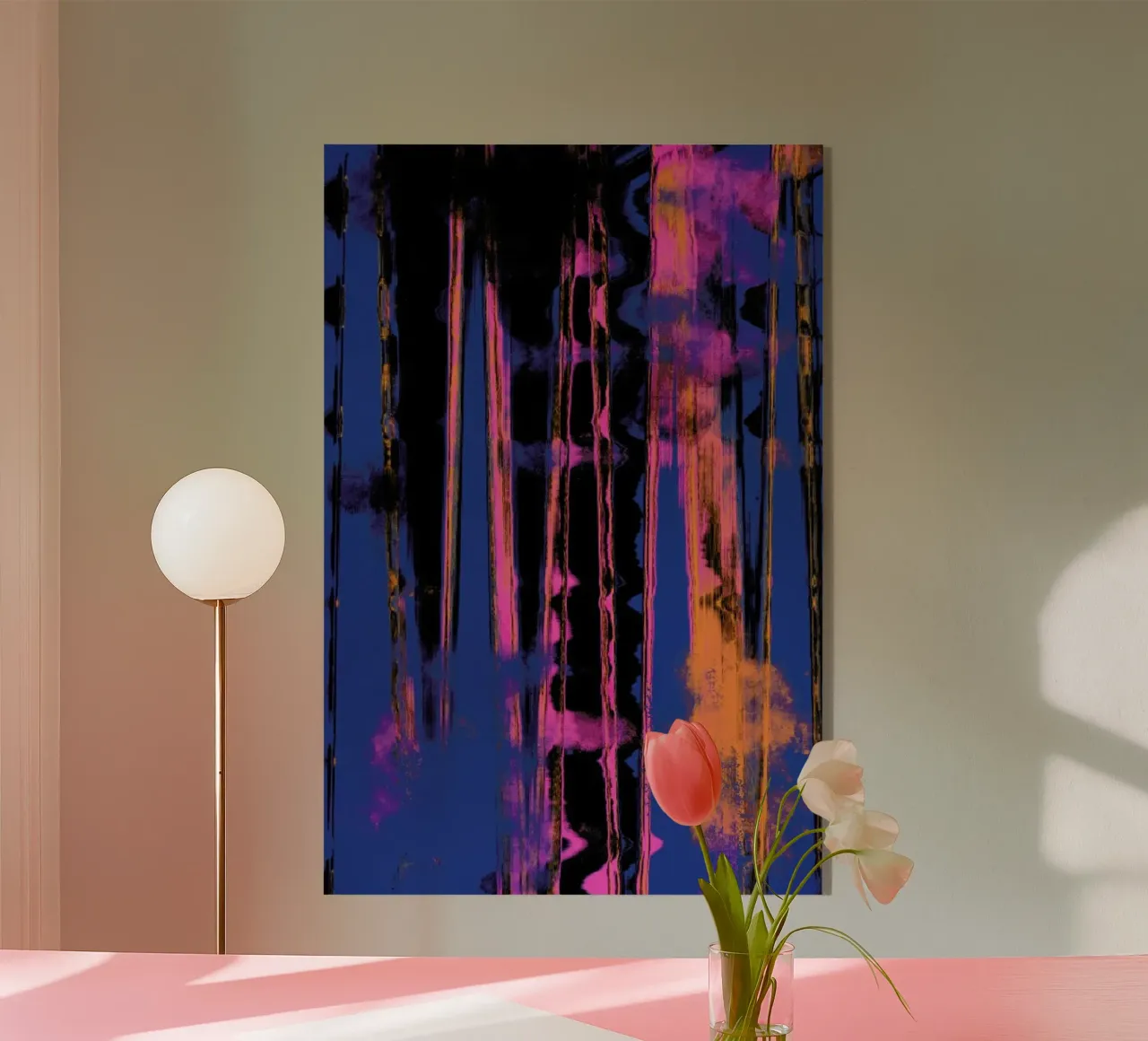 Time Machine Blue plexiglass da treechild