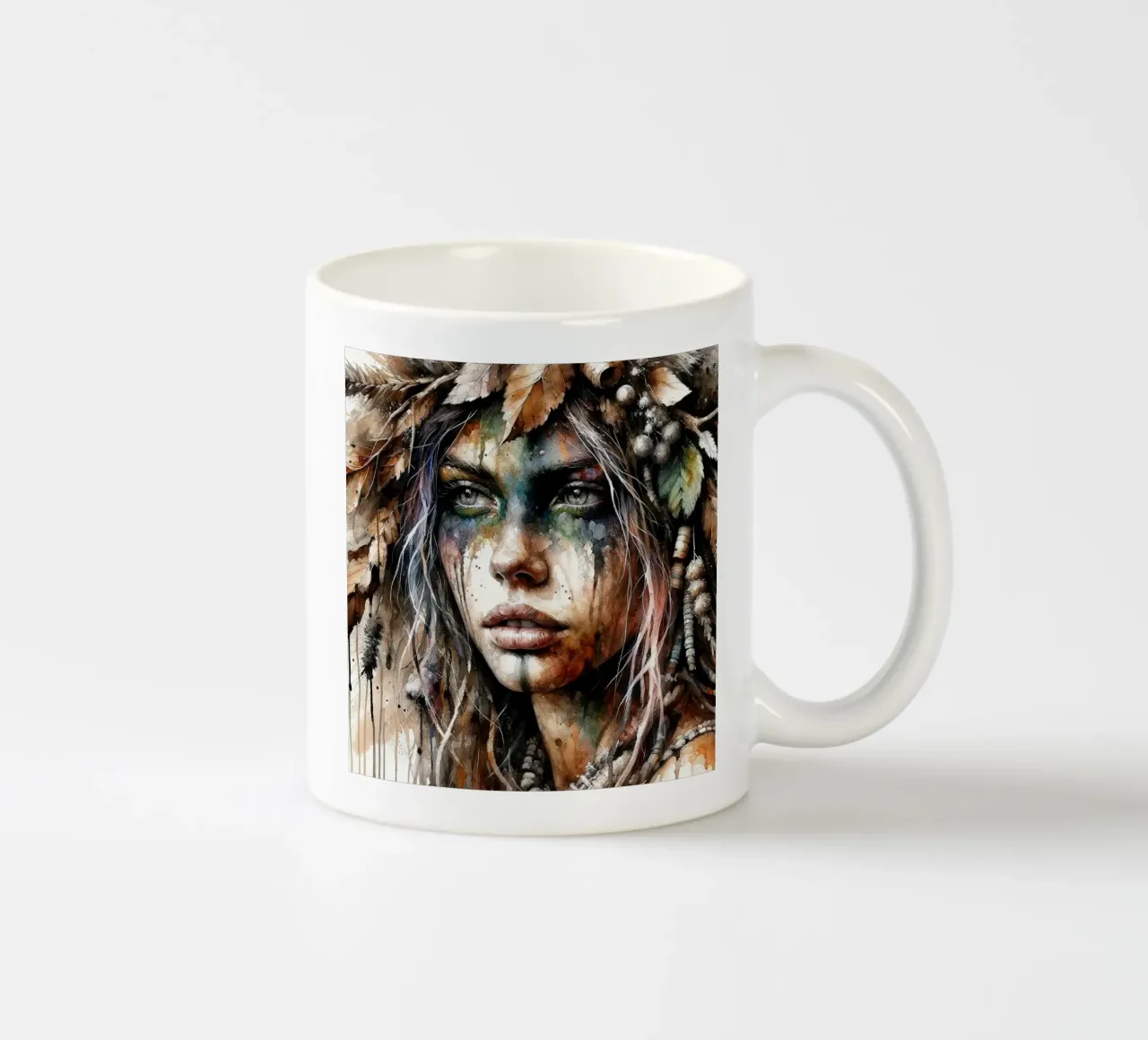 Druido potente tazza in ceramica da Chromatic Fusion Studio