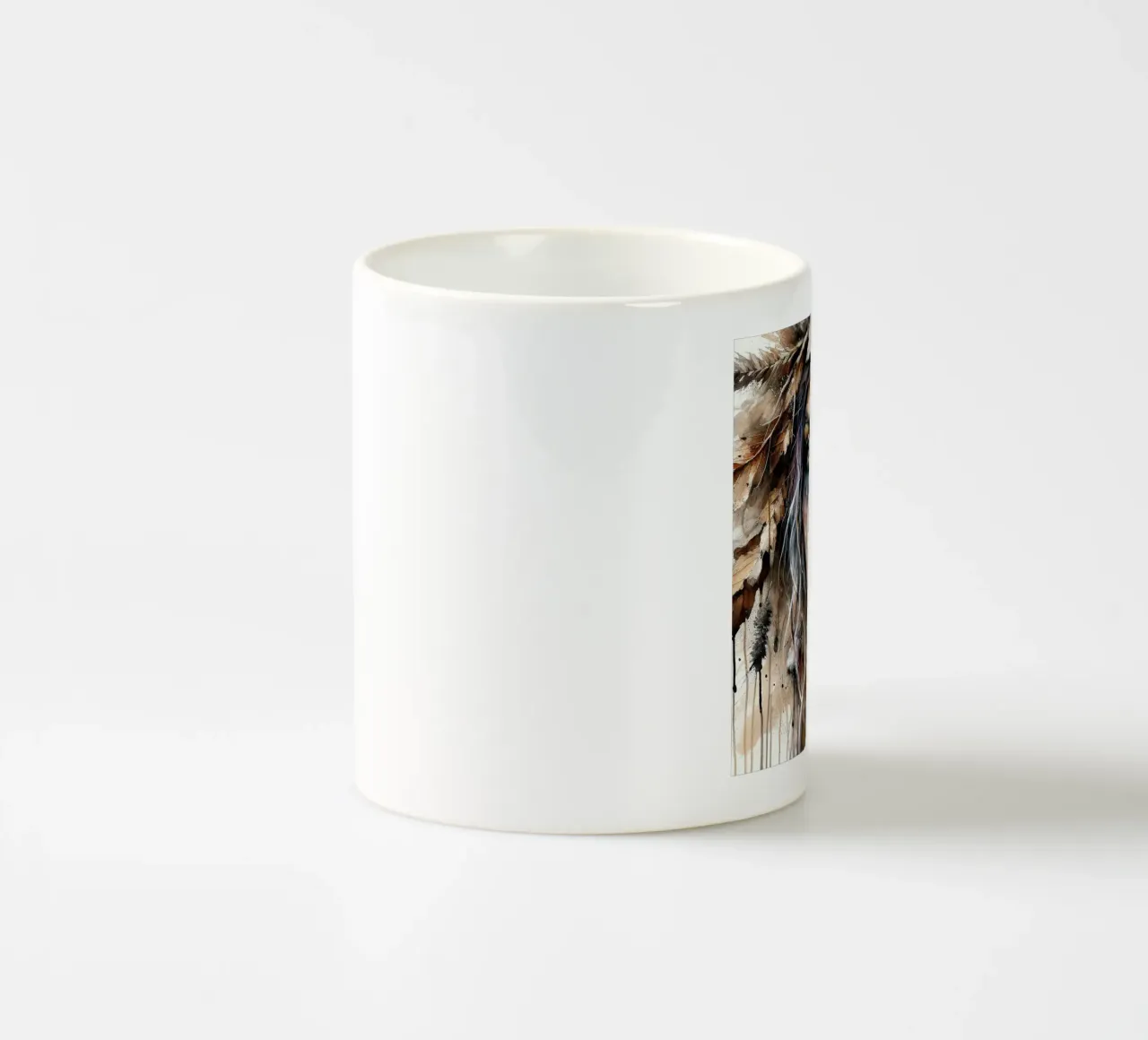Druido potente tazza in ceramica da Chromatic Fusion Studio