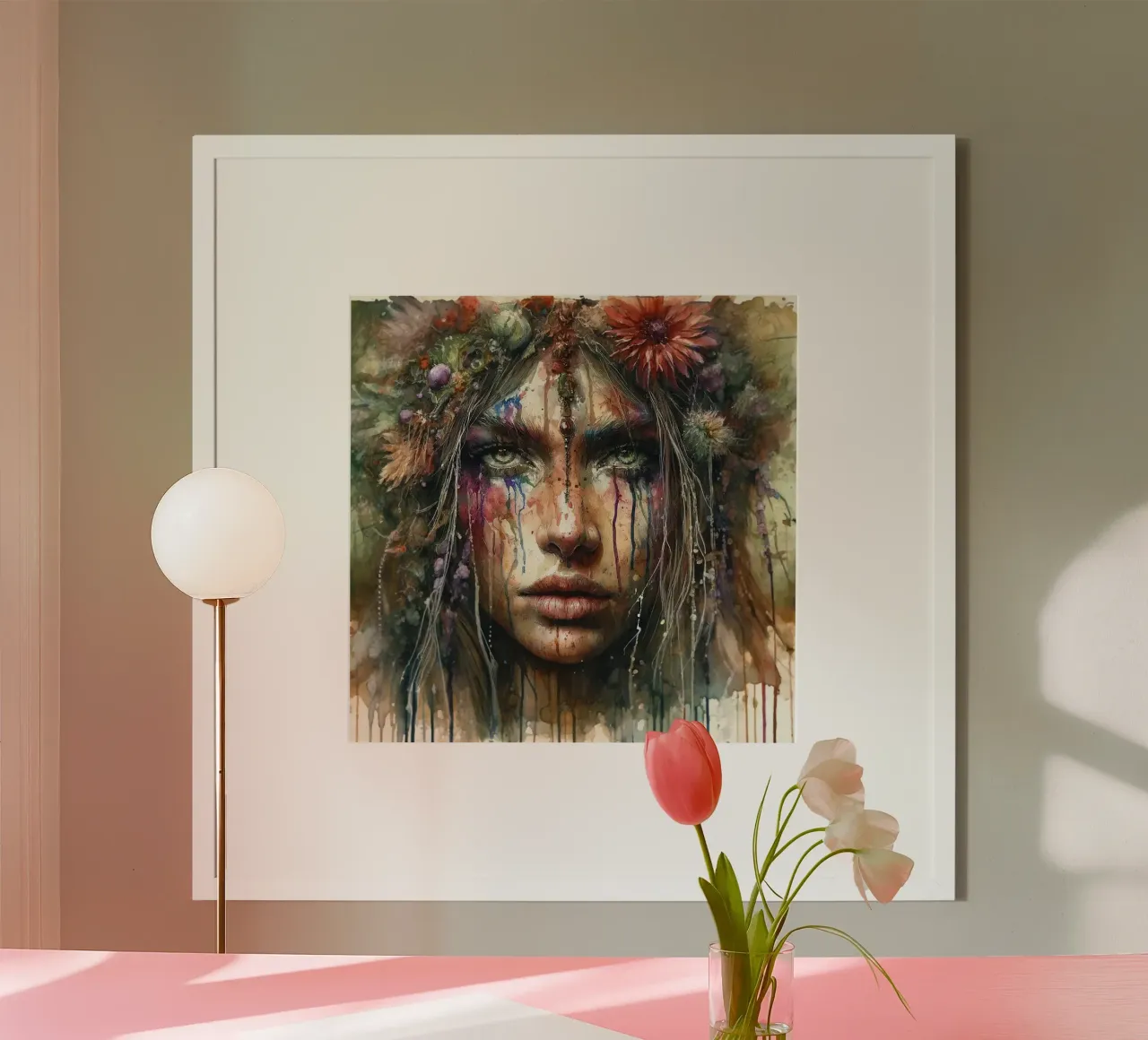 Druida poderoso poster de Chromatic Fusion Studio