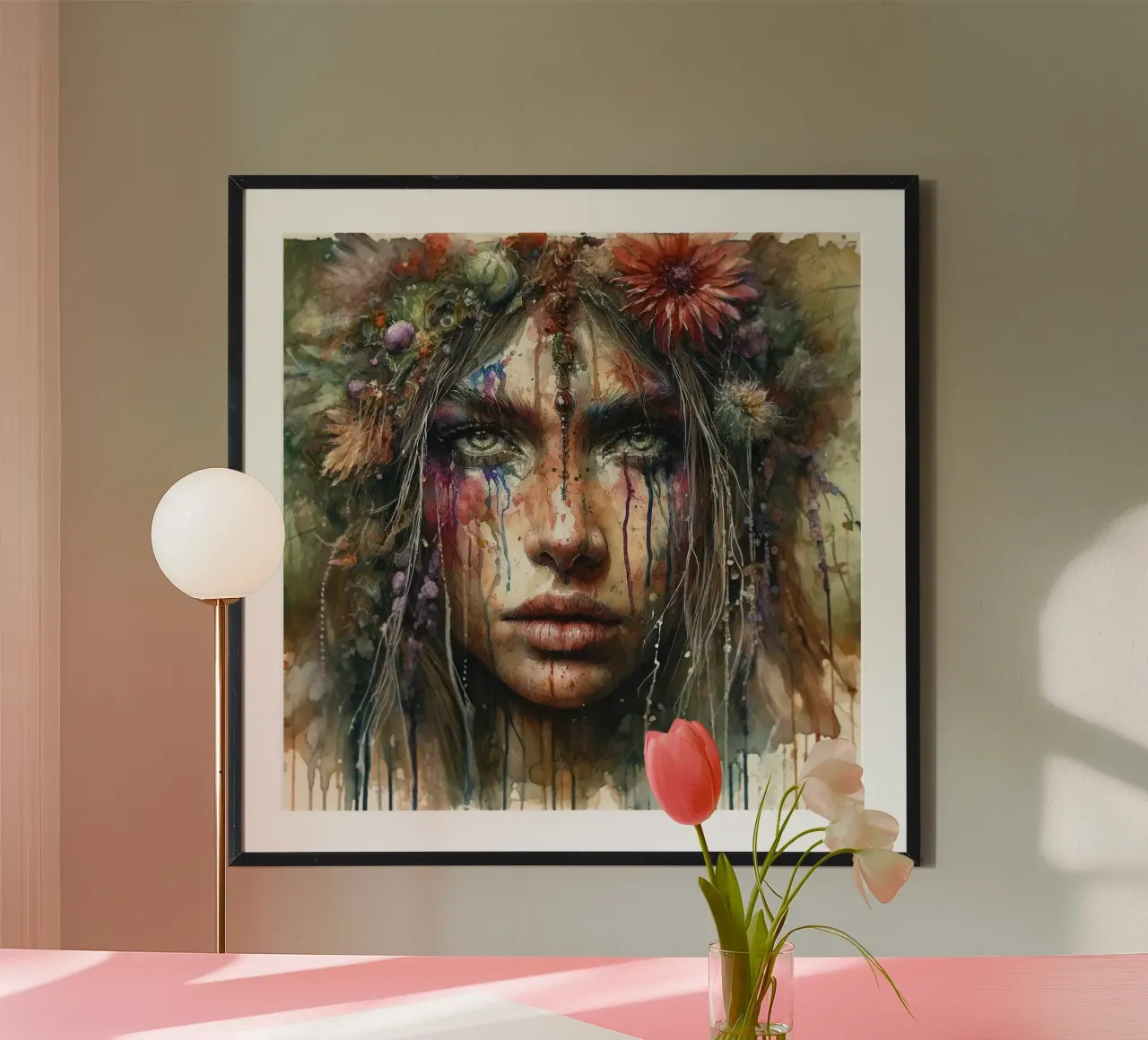 Druida poderoso poster de Chromatic Fusion Studio