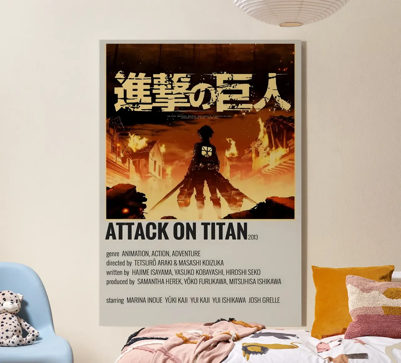 ATTACK ON TITAN 2013 plexiglass da Totoya