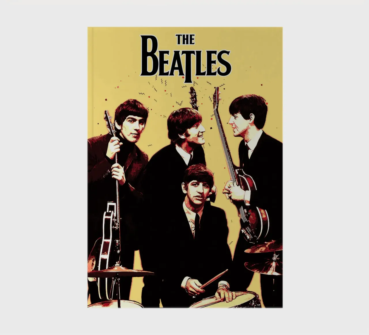 Legend of The Beatles notebook by neonartroom