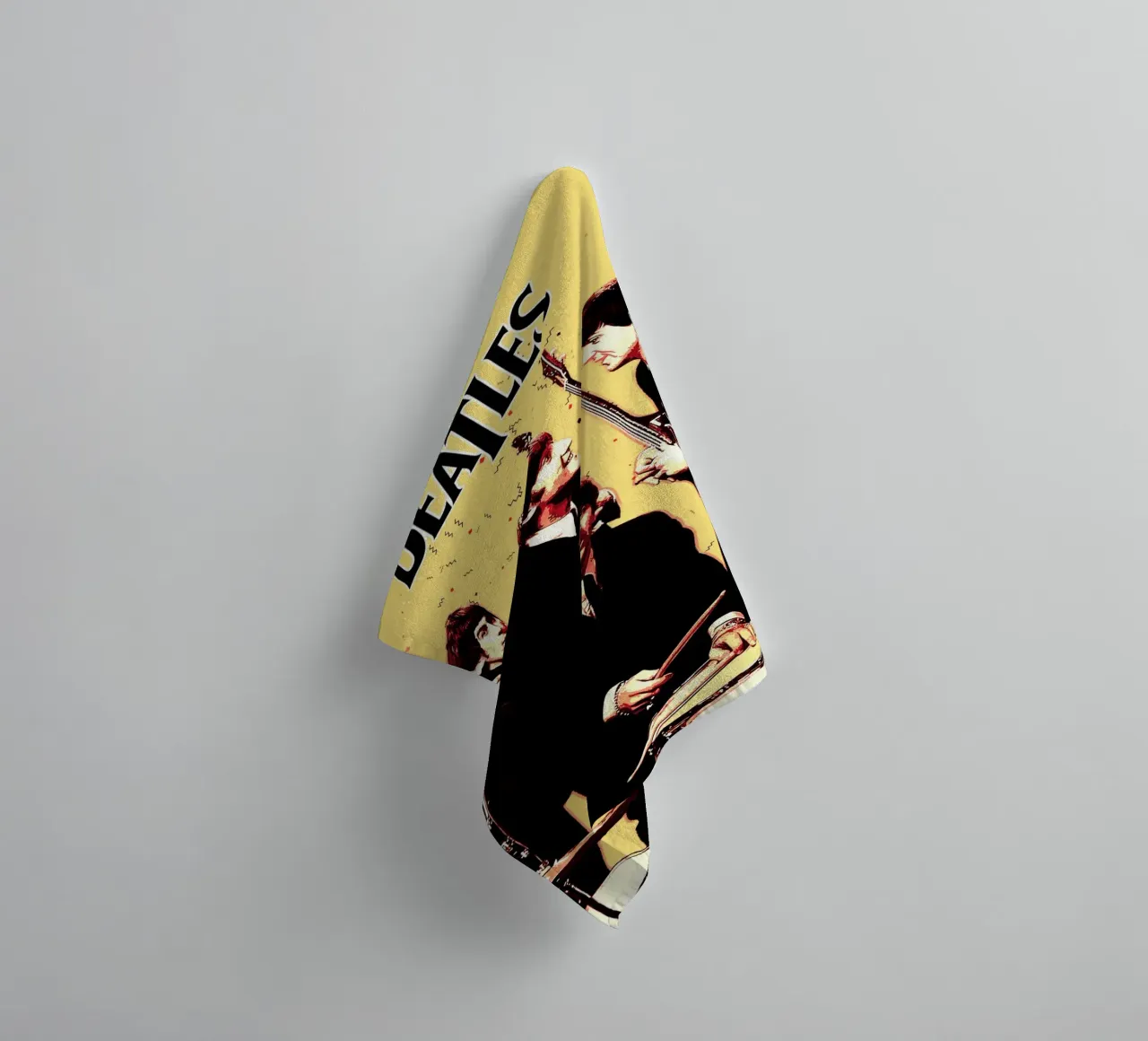 Legend of The Beatles towel by neonartroom
