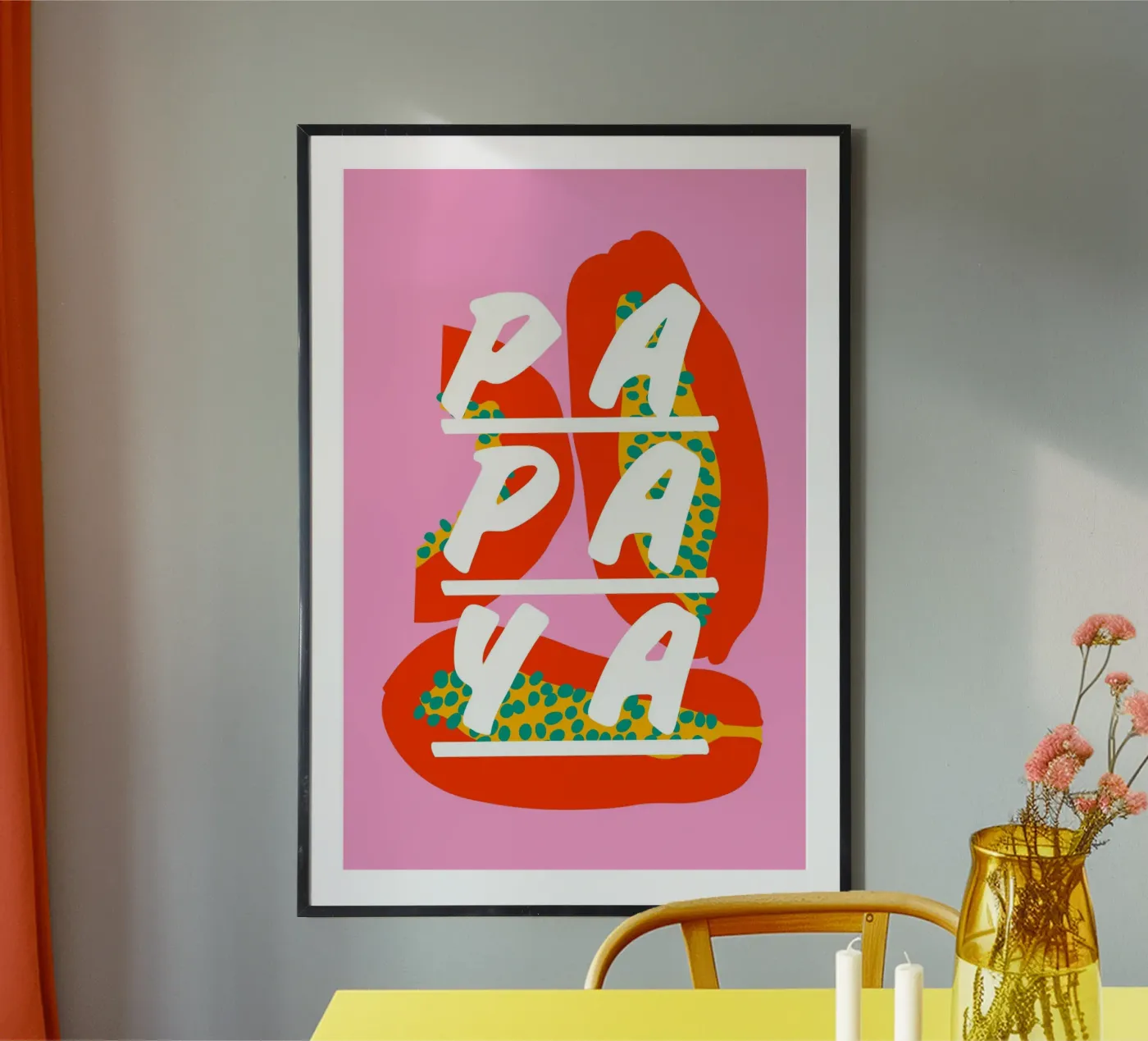 Papaya poster da Mariery Young