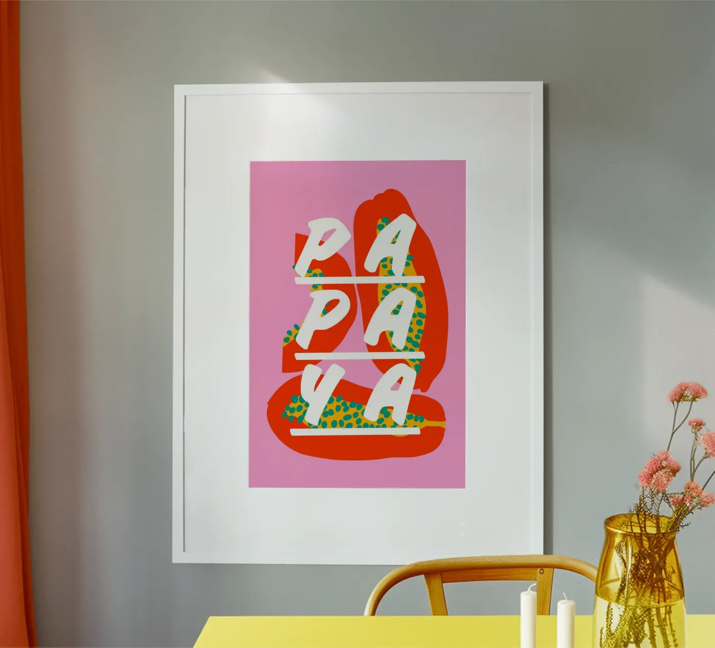 Papaya poster da Mariery Young