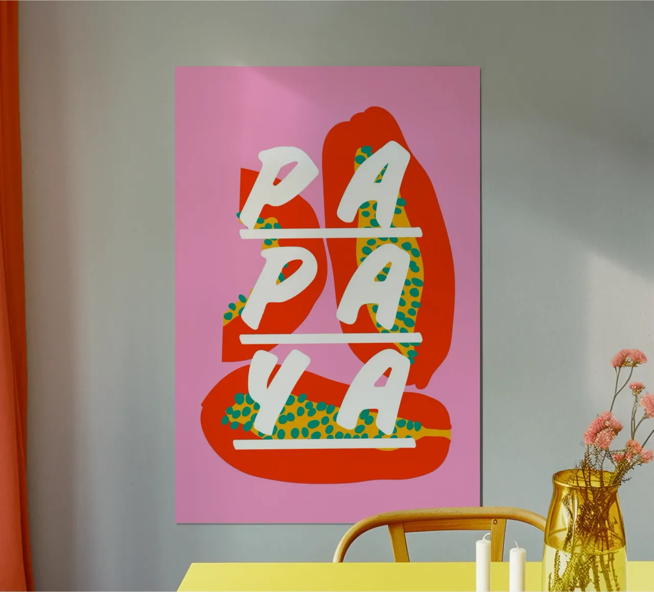 Papaya poster da Mariery Young