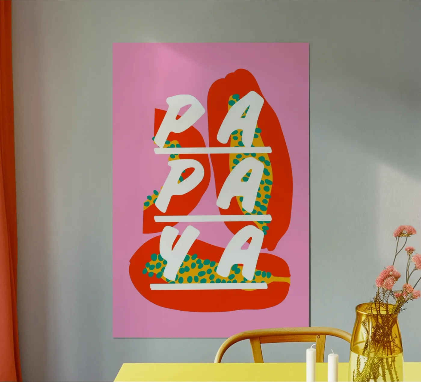 Papaya poster da Mariery Young