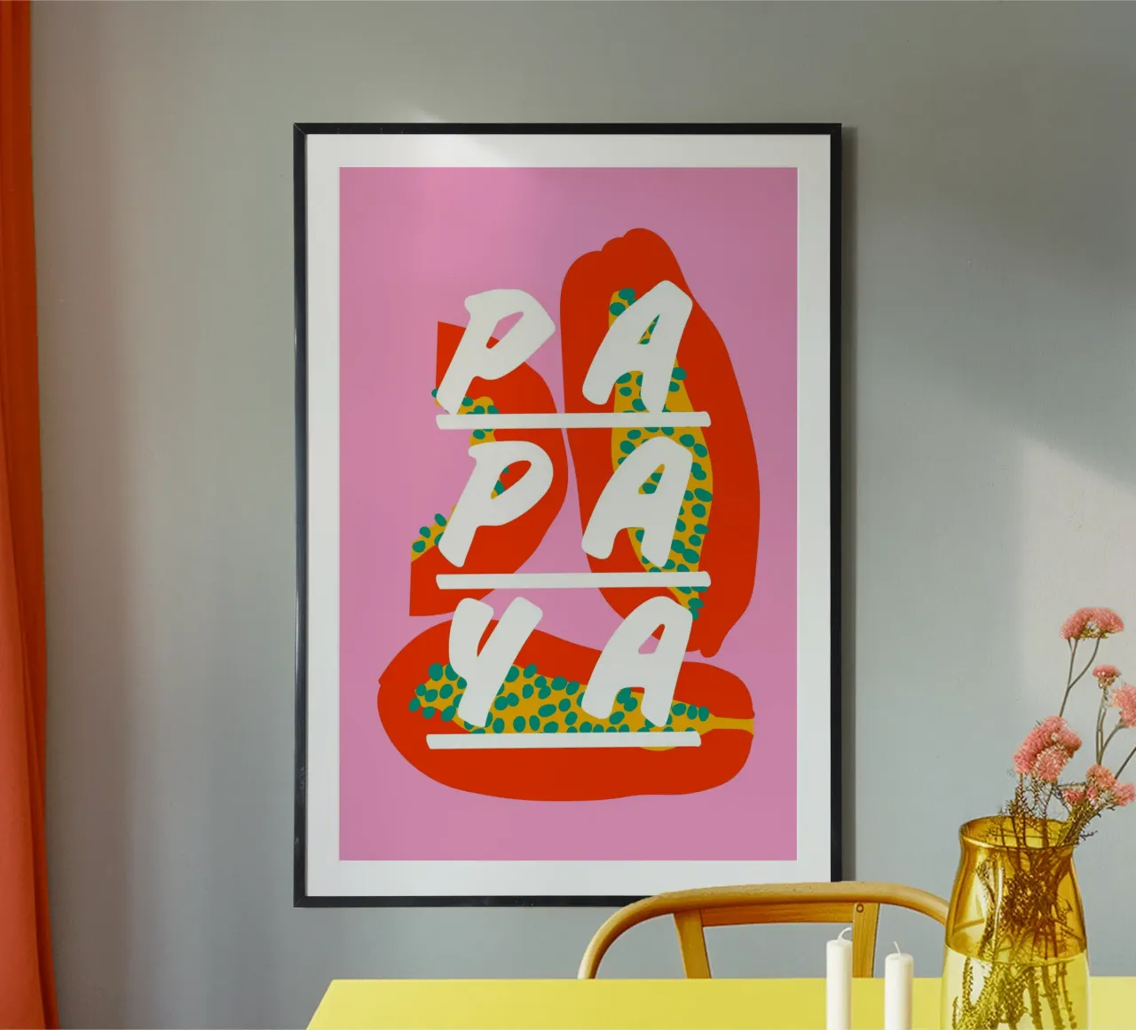 Papaya poster da Mariery Young