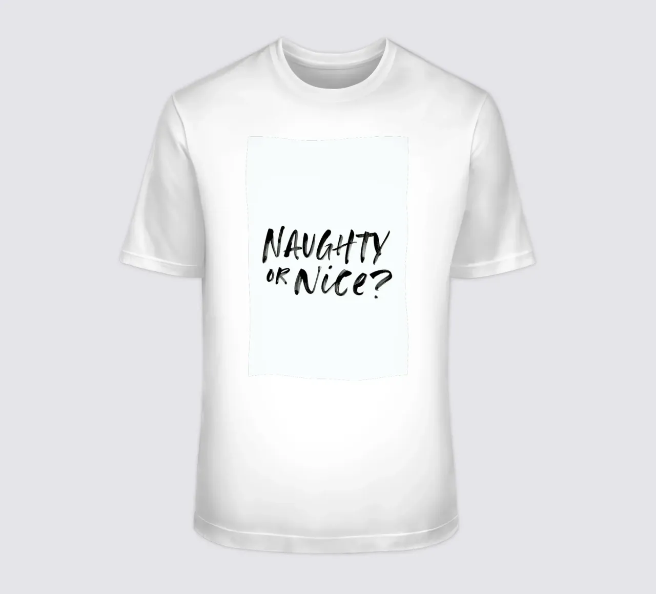 Naughty or Nice t-shirt by daylight design studio