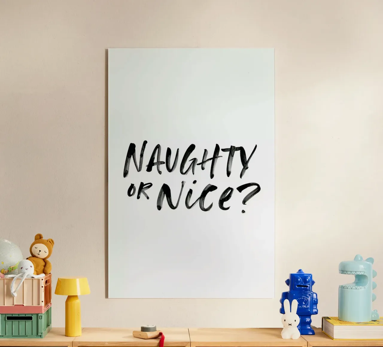 Naughty or Nice plexiglass da daylight design studio