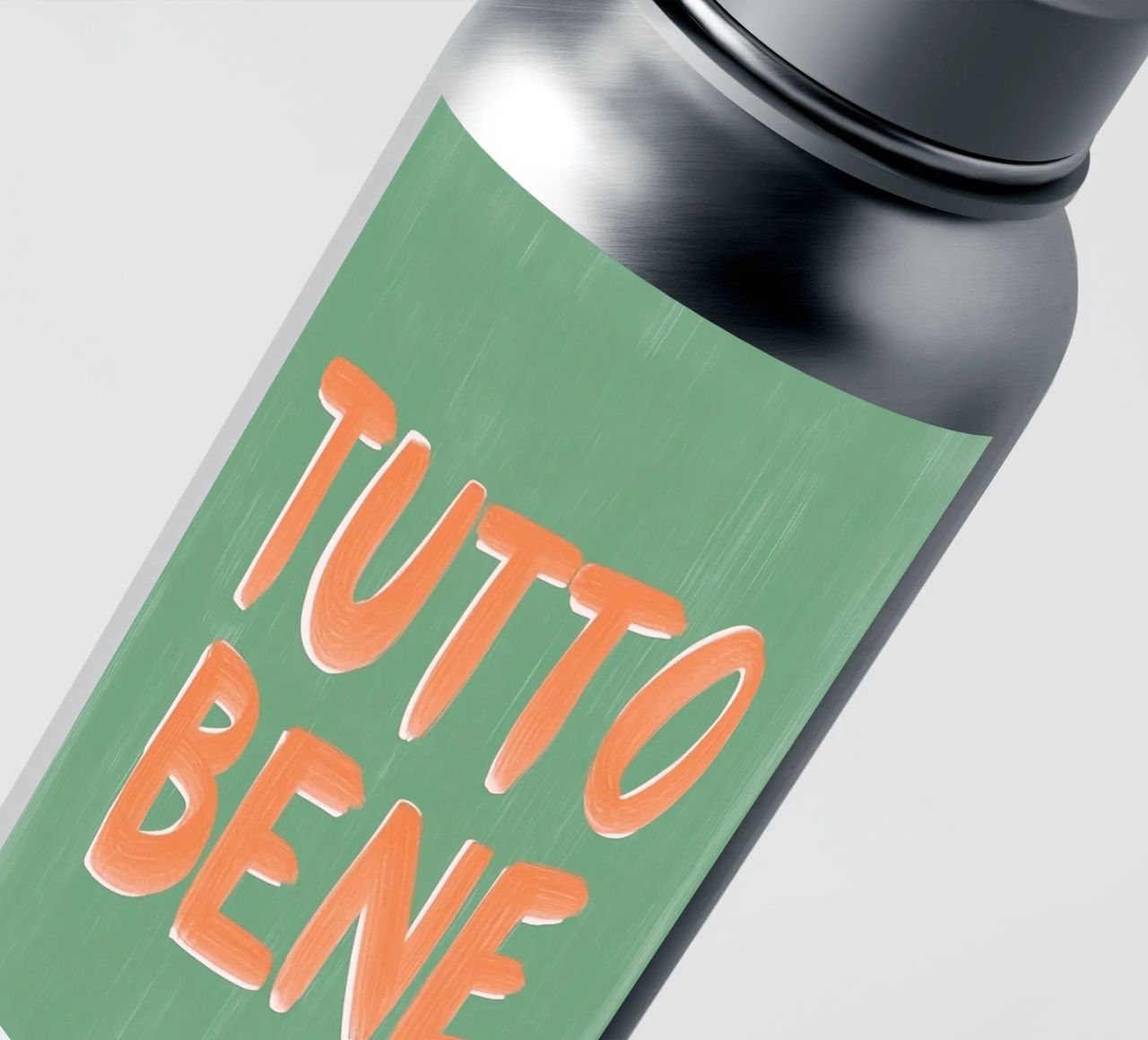 Tutto Bene, positive Vibes adesivo da Carinaprint
