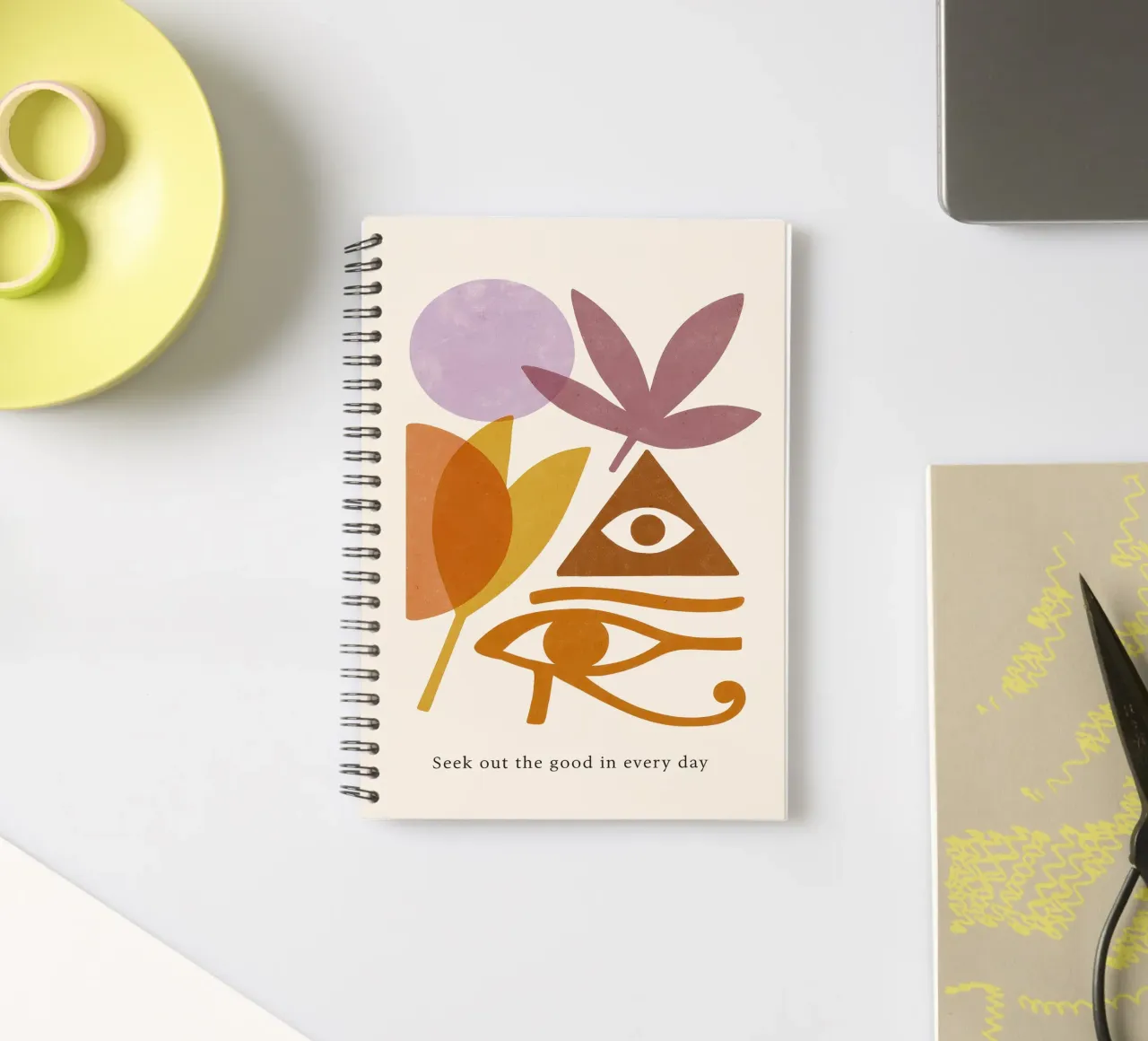 Seek Out The Good In Every Day Ringbuch von treechild