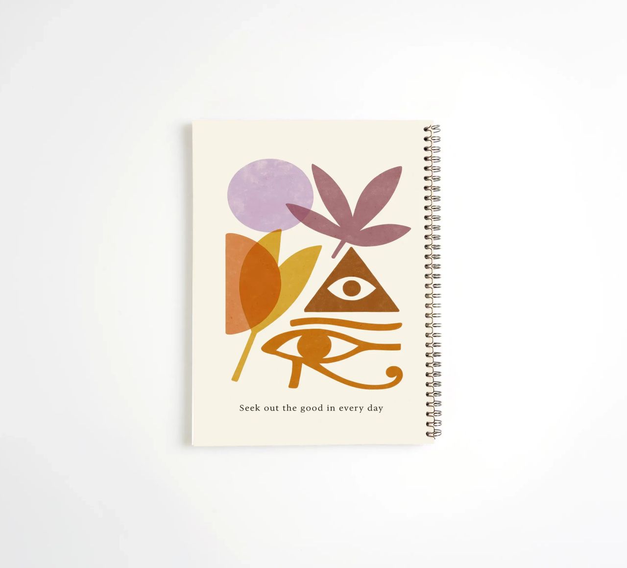 Seek Out The Good In Every Day spiral notebook by treechild