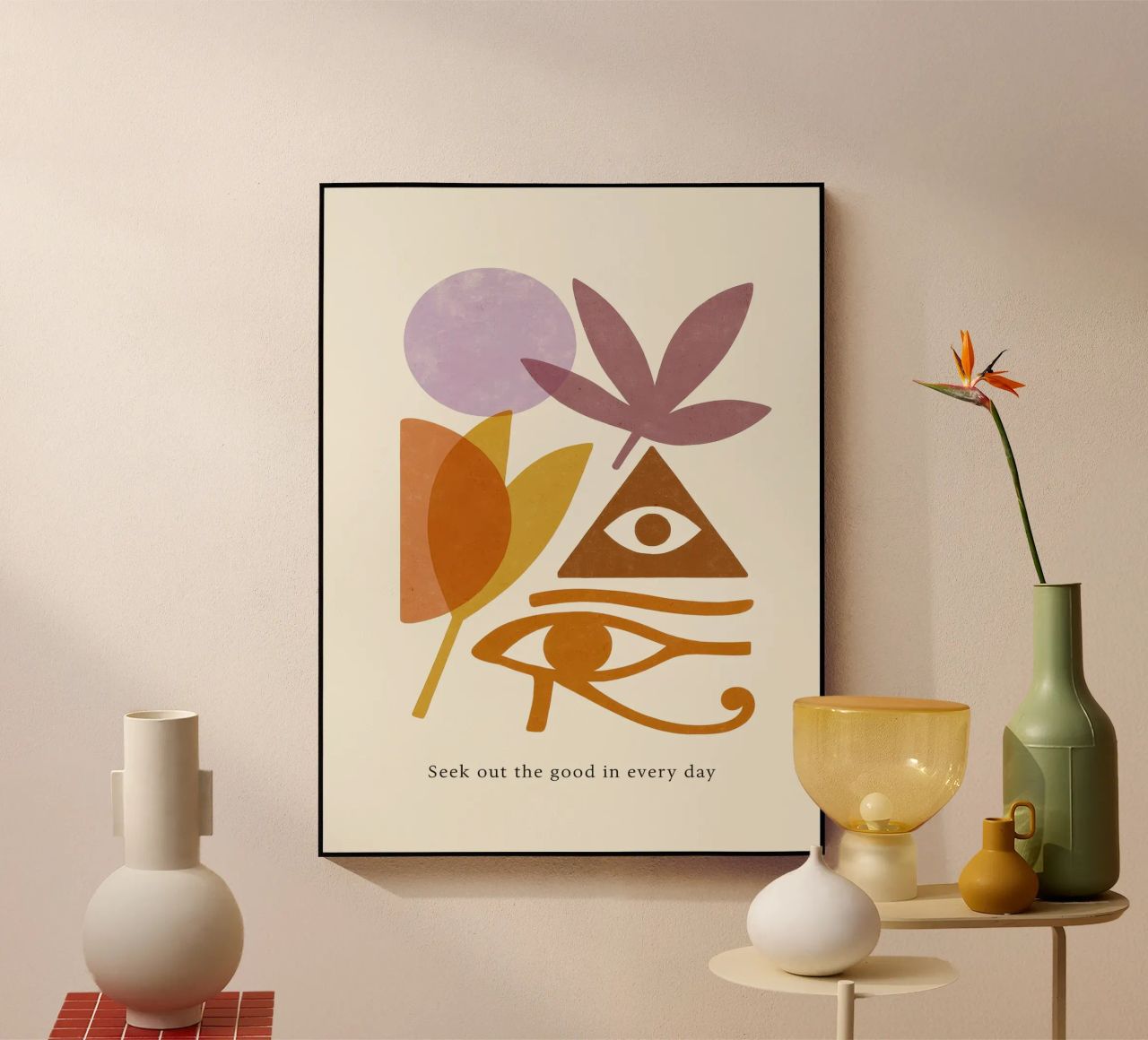 Seek Out The Good In Every Day plexiglass da treechild
