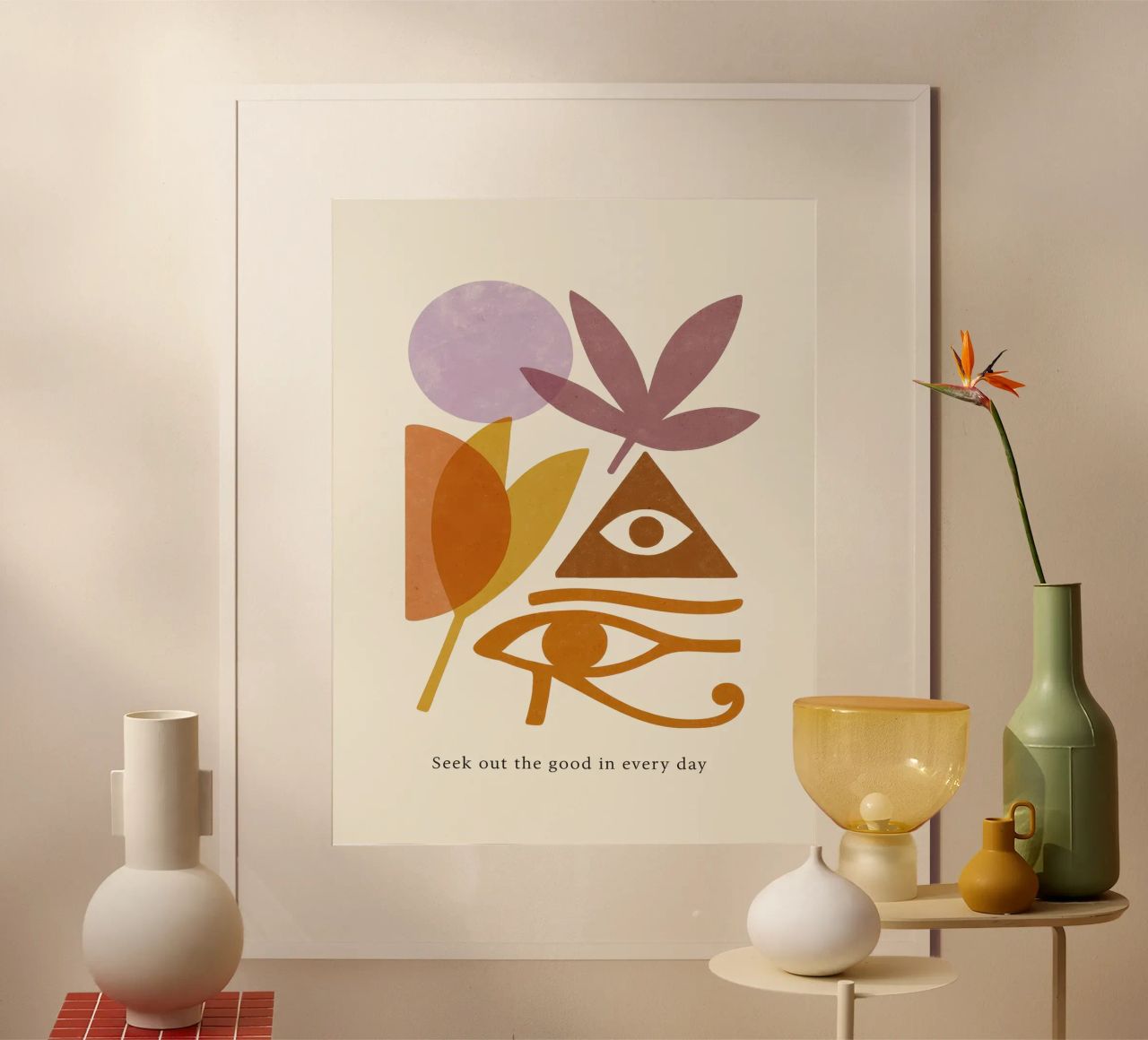 Seek Out The Good In Every Day poster by treechild